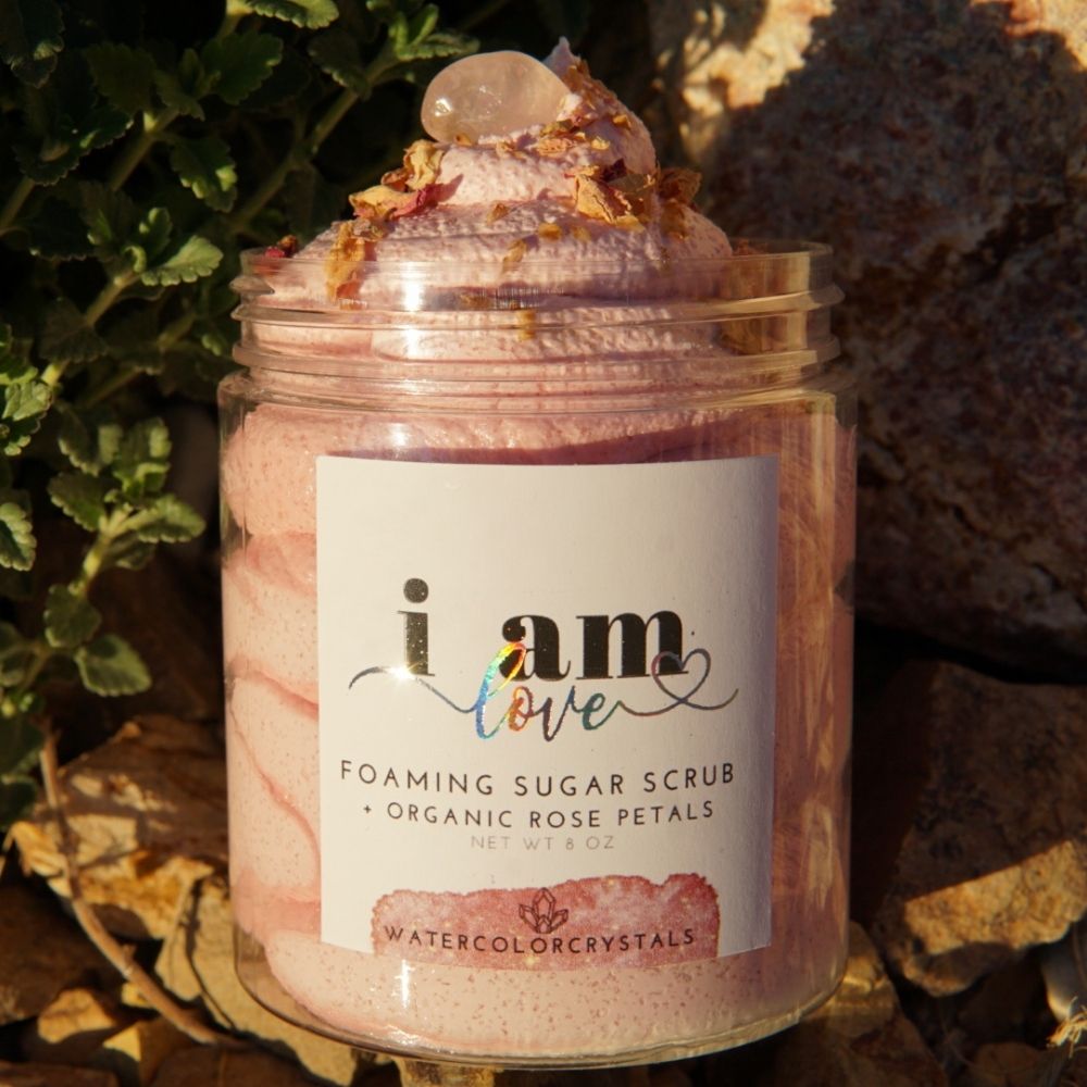 "I Am LOVE" Foaming Sugar Scrub