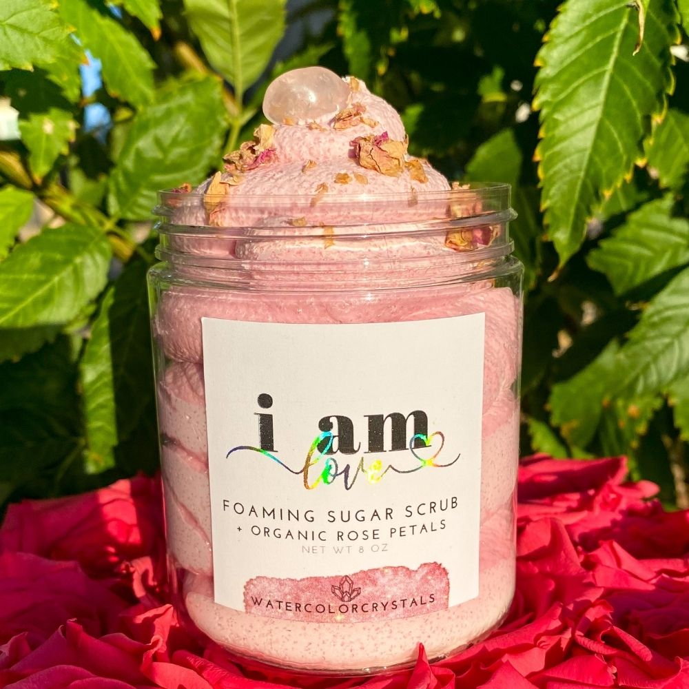 "I Am LOVE" Foaming Sugar Scrub