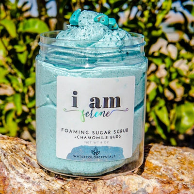 "I am SERENE" Foaming Sugar Scrub