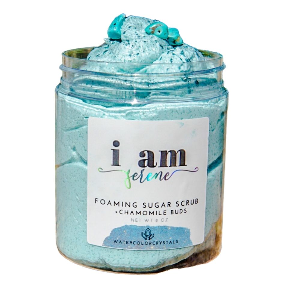 "I am SERENE" Foaming Sugar Scrub