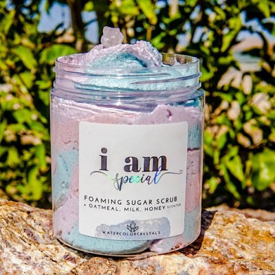 "I am SPECIAL" Foaming Sugar Scrub