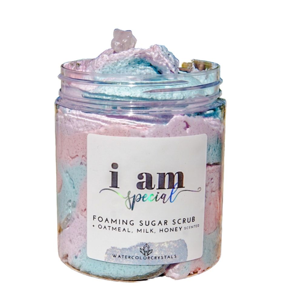 "I am SPECIAL" Foaming Sugar Scrub