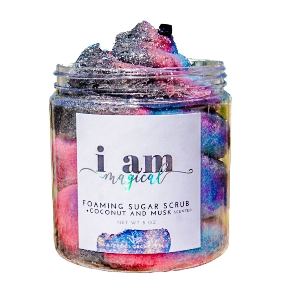 "I am MAGICAL" Foaming Sugar Scrub