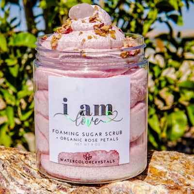 "I Am LOVE" Foaming Sugar Scrub