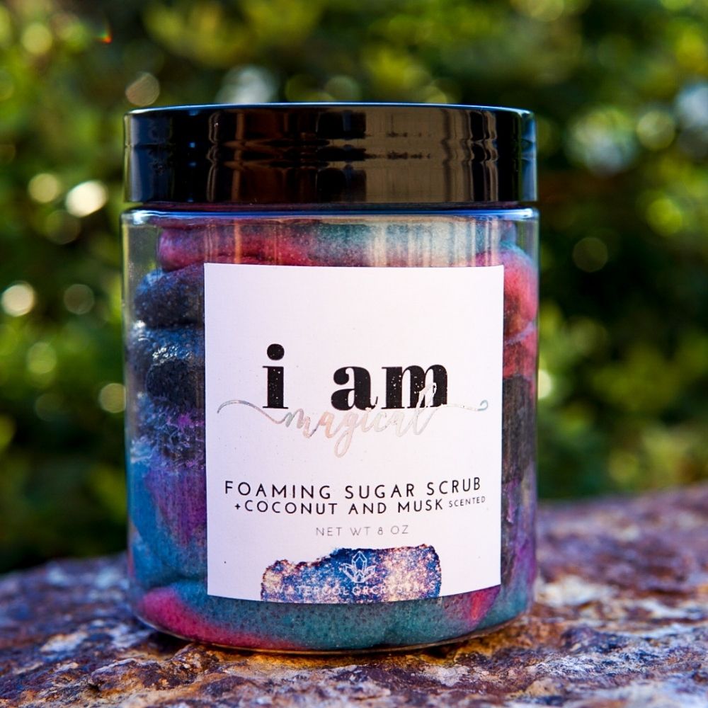 "I am MAGICAL" Foaming Sugar Scrub